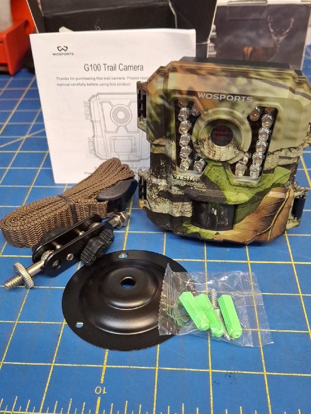 WOSPORTS Mini Trail Camo Camera G100 New in Box
